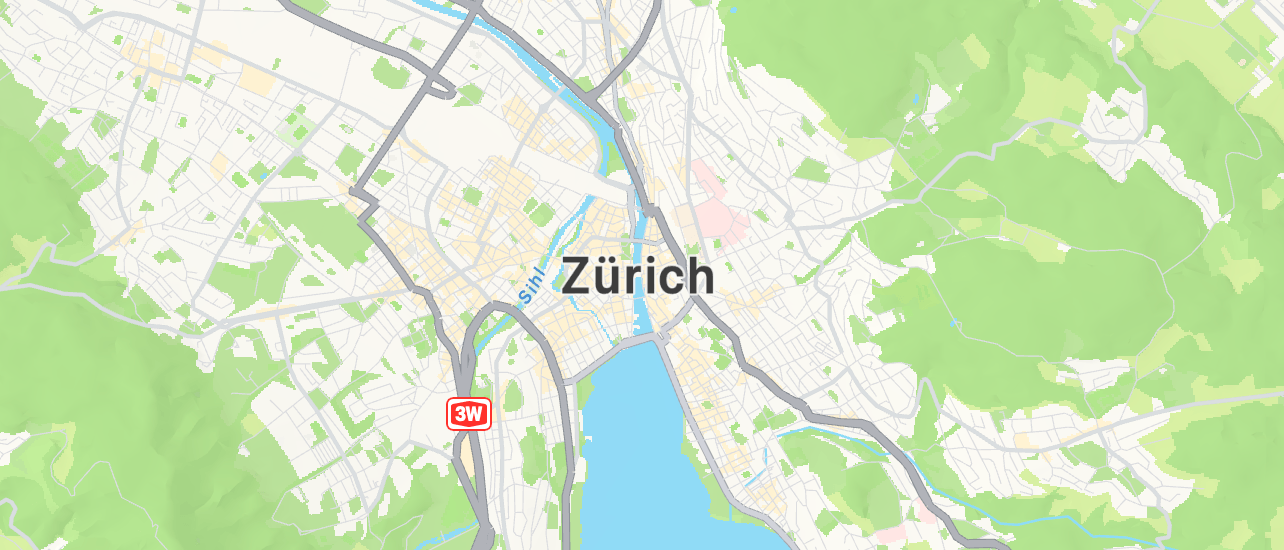 Map with marker east of Copenhagen, Denmark